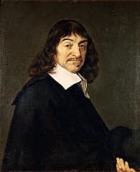Image of Rene Descartes embedded in Obsidian Canvas