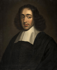 Image of Baruch Spinoza embedded in Obsidian Canvas